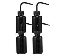 WRITWAA 4pcs Plastic Squeeze Bottles Cleaning Dispensing Bottles Tattoo Eyelash Rinse Wash for Travel Lab Use