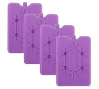 WRITWAA 4pcs Reusable 200ml Pe Ice Pack for Lunch Boxes and Air Conditioner Fans with Extended Cooling Duration and Enhanced Chill Output, for Rented Rooms and School Use