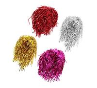 WRITWAA 4pcs Unisex Short Hair Wigs for Cosplay and Parties Fashionable Synthetic Hairpieces and Lightweight Easy to Adjust for Adults