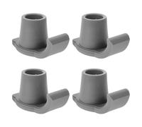 WRITWAA 4pcs Walker Ski Glides Anti-Slip Pads with Easy Installation for Standard 24mm Interface Walkers, Suitable for Indoor and Outdoor Activities, for Seniors and Disabled Users