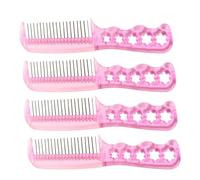 WRITWAA 4pcs Wig Steel Tooth Combs for Hairdressing Professional Hairstyling Tools for Wig Care and Detangling at Home