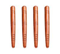 WRITWAA 4pcs Wooden Acupuncture Point Pens Acupressure Rods for Home and Outdoor Use, Made from Synthetic Material, Designed to Fatigue and Comfortable on Skin