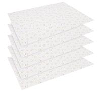 WRITWAA 5 Sheets Cartoon Animal Pattern Flower Wrapping Paper for Floral Bouquets Unique Wrapping Easy to Use for Crafting and Decorating