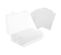WRITWAA 50 Pack Capsules with Soft Internal Lining and Wear Resistant Plastic Material, Easy View and Display Medal Protector Covers for Medals and Game Tokens Storage
