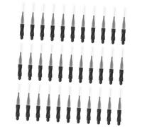 WRITWAA 50pcs Eyebrow Brush Cap Lash Brush for Eyelash Extensions Small Brow Comb for Makeup Application