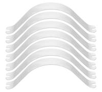 WRITWAA 50pcs Invisible Corner Brackets Aluminum Alloy Metal Spring Clips Practical Picture Frame Backing Fixings for Hanging Photos on The Wall