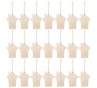 WRITWAA 50pcs Mini Wooden House Kit Collectible Wooden Mini House Kit Sturdy Design DIY Creativity for Wedding and Offices Crafts