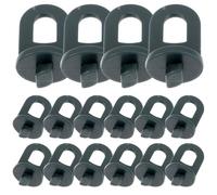 WRITWAA 50PCS Plastic Greenhouse Hooks Plant Hangers Clips for Hanging Pots Basket Fixing Clips Suitable for Vegetable and Flower Plant Support in Greenhouse