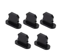 WRITWAA 5pcs Charging Port Protectors Dustproof Phone Plugs Compatible with USB Ports Anti-dust Cover Caps for USB Type-c and Other Devices Easy to Install and Remove