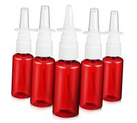 WRITWAA 5pcs Empty Nasal Spray Bottles Small Plastic Bottles for Travel Mist Spraying
