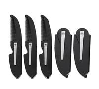 WRITWAA 5pcs Folding Beard Comb: Pocket Mustache Grooming Comb - Portable Small & Fine Toothed Hairdressing Tool For Hair & Mustache Styling