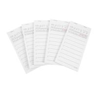 WRITWAA 5pcs Guest Checks Pads: Small Waitress Notepad, Server Order Pads, Restaurant Menu Sheets, Numbered Receipt Book for Hotel Bar Food Truck Waiters