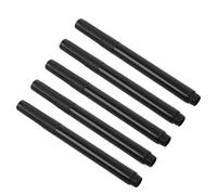 WRITWAA 5pcs Money Detector Pen with Slanted Blade Tip for Bank Note Verification Professional Fake Tester Pen Suitable for Euro Dollar and Other Global