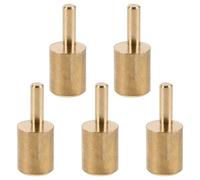 WRITWAA 5PCS Motor Tongue Replacement for Hair Clipper - 0.5x0.2x0.2 Inch DIY Copper Motor Tongue Maintenance Parts for Electric Hair Clipper Trimmer Compatible with Wahl