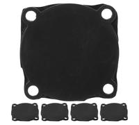 WRITWAA 5pcs Replacement Air Compressor Switch Pad, Compressor Switch Gaskets, 1.7x1.6 Inch Small Rubber Seal Essential Spare Parts for Air Pump Maintenance