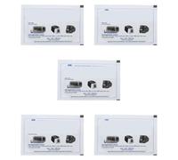 WRITWAA 5pcs Reusable Pvc Cleaning Cards for Credit Card Reader Machines, Safely Remove Dust and Prolong Magnetic Head Life, Pos Terminal Cleaning Tool for Office and Retail Use