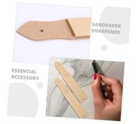 WRITWAA 5pcs Sandpaper Drawing Tool for Pencil Sharpening Fine Grit Sandpaper Boards for Sketching Pencils Gentle Paper Compatible with Various Brands Essential for Artists and Students