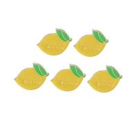 WRITWAA 5pcs Shaped Brooch Small Fresh Fruit Pin for Decor Use Chic Ornament Costume Props for Friends