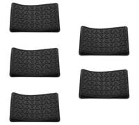 WRITWAA 5pcs Silicone Clipper Grip Sleeves Non-Slip Vibration Dampening Handle Wraps for Hair Clippers and Trimmers Fit Sweatproof Black Bands for Precise Grooming Control