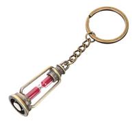 WRITWAA 5pcs Vintage Sand Timer Keychains Retro Novelty Keychain Creative for Bags Backpacks Car Keys for Birthdays Christmas
