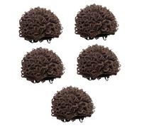 WRITWAA 5pcs Woolen Yarn Hat Fun Wig Design for Boy Girl Soft Cap for Boys and Girls for Cold Weather Newborns Recommended Years