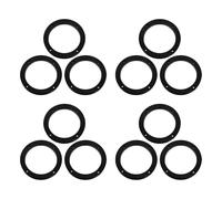 WRITWAA 6 Pairs Plastic Speaker Spacer Rings 5-Inch Car Audio Speaker Adapter Replacement Mounting Brackets Extension and Installation