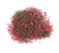 WRITWAA 60g Model Making Tree Powder Set Pink Green Simulated Bushy Tuft for Diorama Scenery, Static Grass Flock Terrain Material for Miniature Train Landscape and Fairy Garden