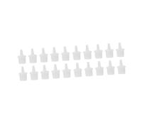 WRITWAA 60Pcs Eyelash Glue Bottle Replacement Nozzle Tips PP Material Lash Glue Seal Caps for Individual Eyelash Extensions with Easy Unblocking Function