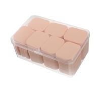 WRITWAA 60pcs Mini Disposable Makeup Sponge Puff for Loose Powder and Foundation Even Coverage Facial Sponges for Quick Blending Portable Cosmetic Cushion for Makeup Artists