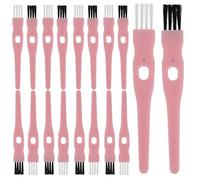 WRITWAA 60pcs Mini Nose Trimmer Brush with Nylon Bristles and Plastic Handle, Compact Design for Gentle Surface Care, for Shavers Cleaning at Home and Travel