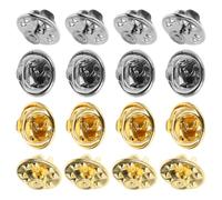 WRITWAA 60set Butterfly Clutch Tie Tacks Pin Backs Set with Iron Material, Secure Fastening and Brooch, Suitable for Casual and Business Occasions with Versatile Design