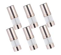 WRITWAA 6pcs 15ml Plastic Lotion Bottles Press Pump Refillable Airless Cosmetic Storage for Travel Toiletries and Essentials