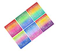 WRITWAA 6pcs Cotton Hip Hop Paisley Pattern Headscarves Square Bandanas for Outdoor Activities Random Color Fashion Scarf Set