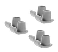 WRITWAA 6pcs Crutch Accessory Walking Stick Tips Cane Tip Replacement Slip Cane for Hiking Pole