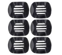 WRITWAA 6pcs Duckbill Hair Clips for Women - Flat Flat Claw Clips - Ingot Shape Strong Hold Barrettes - 7.5cm No-Slip Hair Styling Accessories for Daily Use