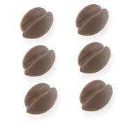 WRITWAA 6pcs Eyelash Extension Practice Removable Eyelids for Lash Mannequin Head Lash Training Head Molds