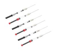 WRITWAA 6Pcs Fountain Pen Ink Absorber Refill Tubes Ink Fill Assistant Tool for Japanese School Supplies Compatible with Pen Nibs and Lightweight