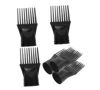 WRITWAA 6pcs Hair Dryer Comb Attachment Wide Tooth Styling Nozzles for Efficient Hair Drying Heat Resistant Plastic Combs for Smooth Hairstyles Professional Salon Tool for Quick Styling