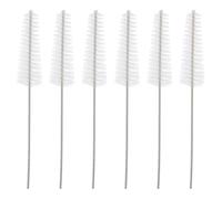 WRITWAA 6pcs Hearing Aid Cleaning Brush for BTE Aids and Ventilation Nylon Cleaning Rod for Tools and Dust Removal for Ear Hygiene