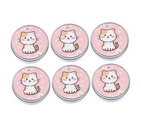 WRITWAA 6pcs Makeup Brush Cleaner Box Compact Lightweight Dry Makeup Brush Sponge for Home Travel Business Trips No Water or Chemicals Needed