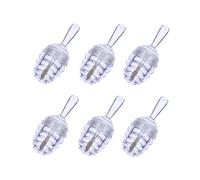 WRITWAA 6pcs Mini 8ml Beehive Lip Gloss Tubes Refillable Lip Balm Containers DIY Cosmetic Sample Bottles for Travel and Personal Care