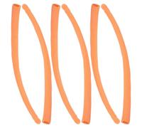 WRITWAA 6pcs Orange Trampoline Foam Pole Sleeves Protective Foam Padding 34.7 Inch Sponge Tube Guard for Trampoline Poles Reducing Risk of Injuries during Outdoor Play