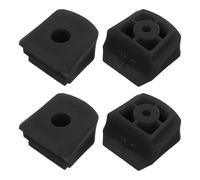 WRITWAA 6pcs Roller Skate Brake Stoppers Replacement Rubber Toe Stops for Inline and Quad Skates, Non-slip Grip Upgrade and Abrasion-resistant Brake Pads for Enhanced Safety and Control
