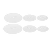 WRITWAA 6pcs Sewing Machine Spool Pin Covers Set Lightweight Replacement Caps for Small Medium Large Spool Pins Easy Installation for Home Embroidery Machines