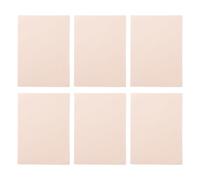 WRITWAA 6pcs Stick On Suede Soles Non-Slip Sheets for Dance Shoes - Self-Adhesive Backing Friction-Reducing Sticker for Dance Floors High Heeled Shoes Protector Pads Beige