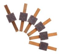 WRITWAA 6pcs Sturdy Cassette Pad Replacement Felt for Tape Player and Cassette Deck Iron and Wool Material Preserves Analog Recordings and Improves Tape Head Contact