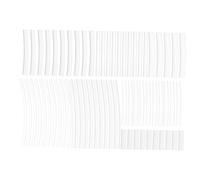 WRITWAA 70pcs Shrink Shoelace Tips Protective Lace Ends for Repair Replacement Fit for All Shoelace Scratch Resistant Easy to Use