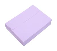 WRITWAA 80pcs Lavender Paper Invitation Envelopes Blank Inner Pages for Card Making and Birthday Use, Classic Simplicity Style to Promote Creative Freedom and Elegant Presentation