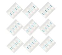 WRITWAA 80pcs White Face Lifting Tape Invisible Waterproof Pvc V-shaped Tape for Tightening and Creating A Face, for Daily Facial Care and Contouring