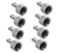 WRITWAA 8pcs Female Threaded Airbrush Fitting Quick Release Coupler Hose Connector Airtight Adapter for DIY Craft Airbrush Supplies Portable and Leak-Resistant